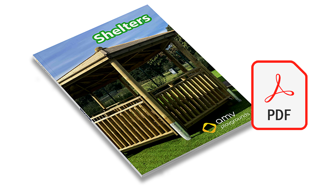 AMV Playgrounds Timber Shelters Brochure